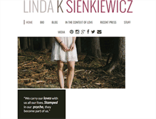 Tablet Screenshot of lindaksienkiewicz.com